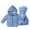 Blue#1, variant on IVEYRTF Toddler Kids Boys Girls Winter Fleece Padded Jacket Hooded Zip Up Coat Warm Outwear Cute Ears for Fall Winter Clothes Soft Lined Breathable Comfortable(Green#1,2 Years)