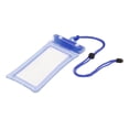 thumbnail image 4 of Bolsa impermeable para teléfono móvil, ligera, multifuncional con cordón para Rafting Azul oscuro, 4 of 8