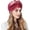 A-Wine255, variant on Hats Women Gradient Tie Dye Print Twist Knot Turban Stretch Ribbed Hair Wrap Cover Cap Daily Travel Hiking Headwear
