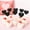 Black, variant on Gqtwoy 20Pcs Valentines's Day Glitter Paper Heart Flag Cake Decoration, Party Supplies, Festive Dessert Toppers, Perfect for Valentine’s Day Celebrations