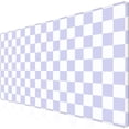 thumbnail image 1 of Purple Checkered XXL Desk Mat AntiSlip Big Mousepad with Stitched Edges, Keyboard Pad Mouse Mat for Computer, Cute Desk Pad for Desktop Decor, 1 of 6