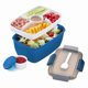thumbnail image 1 of Adult Lunch Box, 2000 Ml, Lunch Box with Compartments, 2-Tier Salad Box to Go, Large, Sustainable, L, 1 of 5