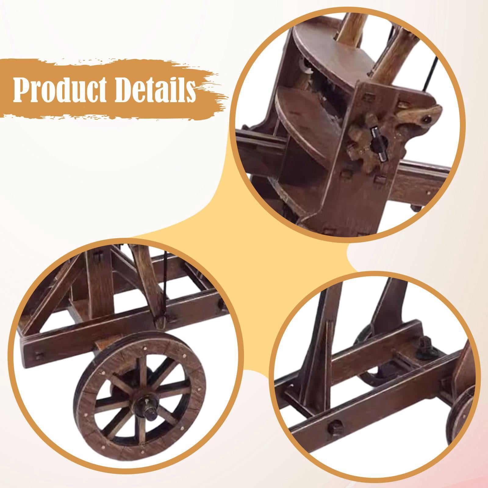 Dualoai Chariot Model Building Kit Unique Home Decor Gift Educational Kids Hobbyists