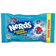 Nerds Gummy Clusters Candy, Very Berry, 3 oz