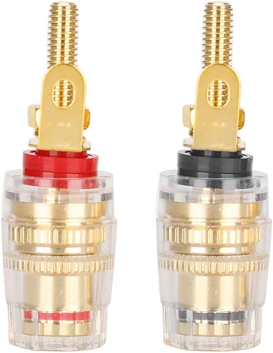 12pcs Gold Plated Binding Post 4mm Banana Plug Amplifier Speaker Socket O.D:11mm 12pcs Gold Plated Binding Post 4mm Banana Plug Amplifier Speaker Socket O.D:11mm