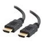 C2G 1.6ft High Speed HDMI® Cable with Ethernet for TVs, Laptops, and Chromebooks. (0.5m)