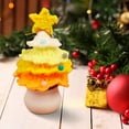 thumbnail image 1 of Crochet Christmas Tree Yarn Potted Ornament Small Gift, 1 of 7