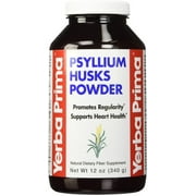 Yerba Prima Psyllium Husk Powder 12 oz (Pack of 2)