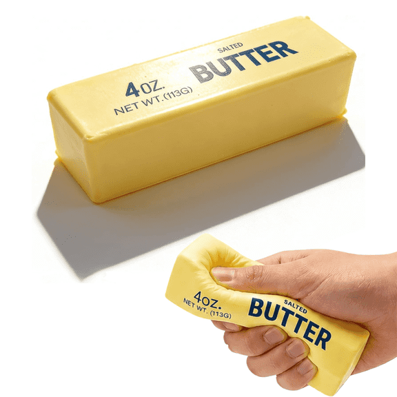 1PCS Butter Squishy Slow Rising, Squishy Butter Stick Squeeze Toy, Fidget Toy for Kids, Teens & Adults, Stress Relief & Anxiety Decompression