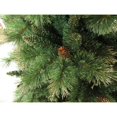 Holiday Time PreLit 7.5' Gold Glitter Artificial Christmas Tree, Clear