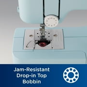 Brother LX3817A 17-Stitch Portable Full-Size Mechanical Sewing Machine, Aqua