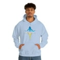 thumbnail image 5 of Blue/Yellow Cross Hoodie, 5 of 9