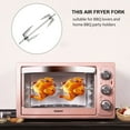 thumbnail image 4 of HLONK Fourchette Rôtissoire Gril Viande Bbq Friteuse à Air Chaud Poulet Rôti Brochette Fourchettes Poisson Accessoires Brochettes de Gril de Barbecue Remplacement, 4 of 10