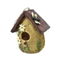thumbnail image 2 of Casa colgante para pájaros para exteriores, decorativa, micropaisaje, de resina 13 cm x 105 cm x 16 cm, 2 of 9