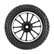 4pcs 1 / 14 Big Foot Tire Lightweight Durable Excellent Workmanship Great Style Solid Wheel Rim Good Grip