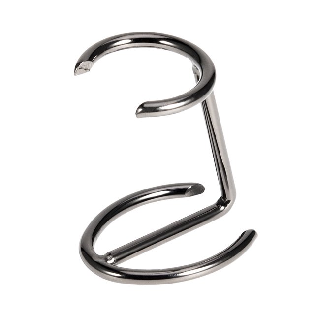 Soporte para brocha y maquinilla de afeitar, soporte de acero inoxidable para brocha de afeitar, soporte moderno para brocha de afeitar, soporte para brocha de afeitar, herramienta de barbero