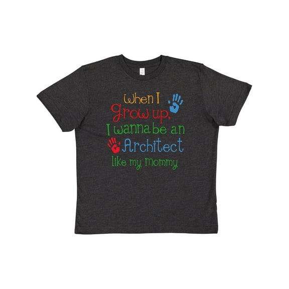 Inktastic Architect Like Mommy Youth T-Shirt