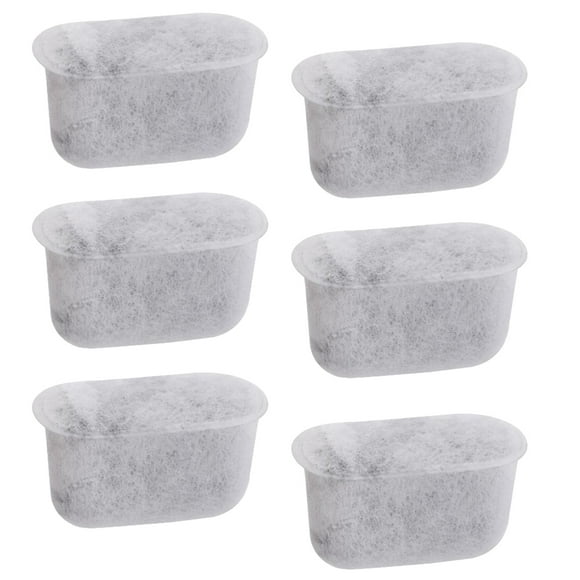 Lubelski 6Pcs Bamboo Charcoal Water Filters Replacement for Cuisinar-t Coffee Machines