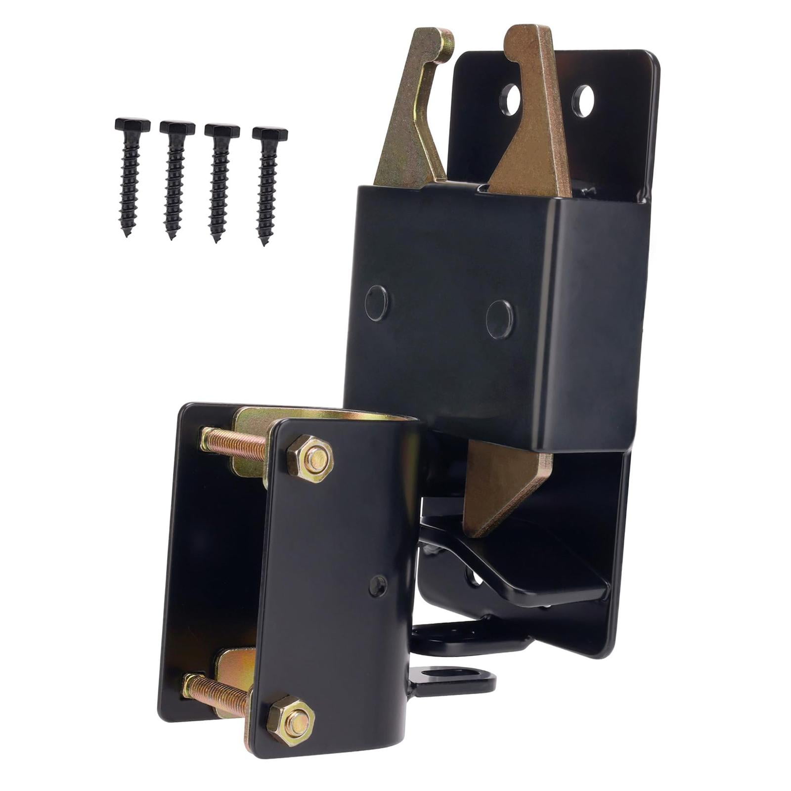 CarpNettore 2 Way Lockable Gate Latch Hardware Metal for 1-5/8" to 2" Tubes High Performance