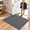 Dark Grey Linen-36"x56", variant on Ebony Black 36"x56" Ultra-Thin Indoor Door Mat for High-Traffic Home Entrances