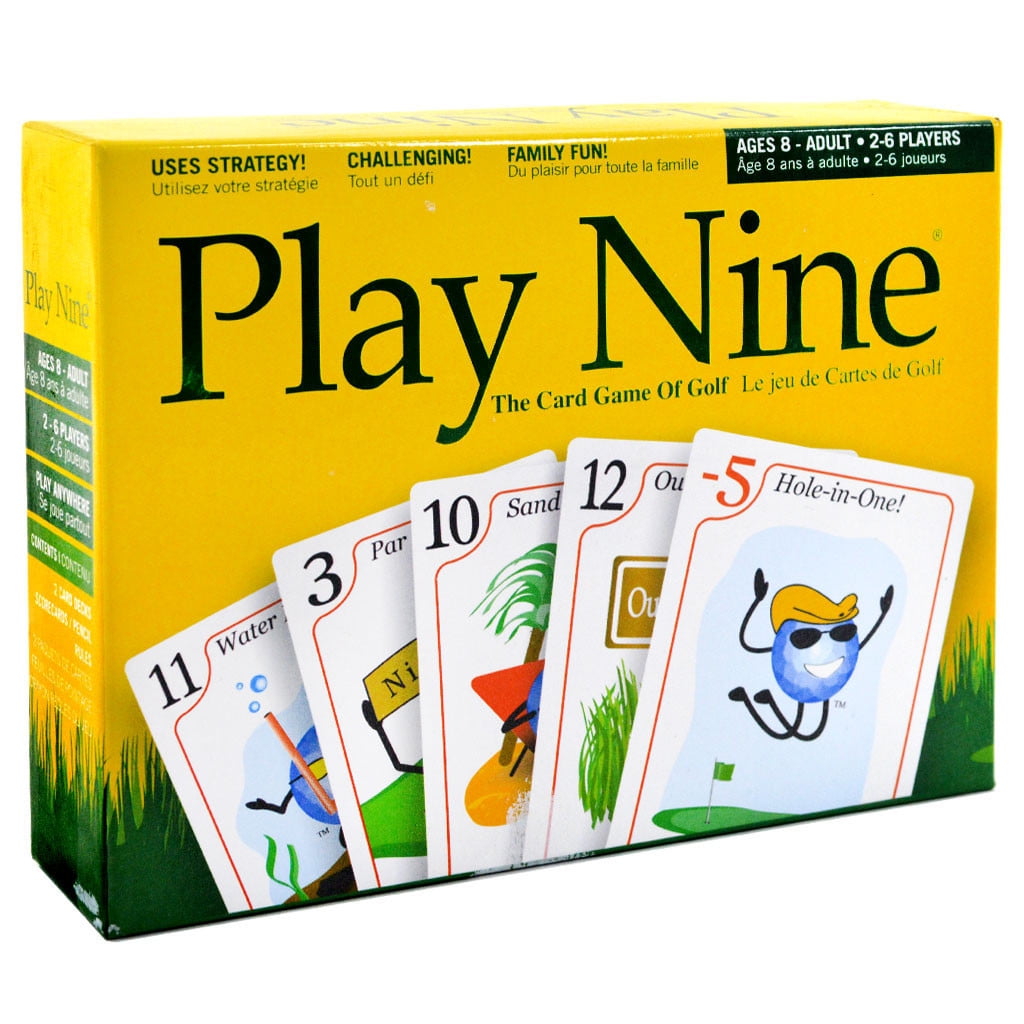 BONFIT P11001 Card Game PLAY NINE Golf Card Game; For Ages 8; 2 To 6 Players | Walmart Canada