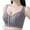 Purple, variant on ,Women's Full Figure Front Closure Bras Push up Wire-Free Jacquard Back Support Posture Bra No Underwire Soft Supportive Bralettes Plus Size Lightweight Comfy Thin Bra Purple 50