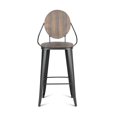 thumbnail image 2 of Steve Silver Benjamin Metal Bar Chair, 2 of 6