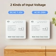 thumbnail image 3 of Wi-Fi Intelligent Switch Module Compact Maison Contrôle de Minuterie Commande Vocale Application Sans Fil Télécommande 4 Canaux Switch Module Compatible avec la Maison et, 3 of 7