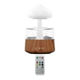 thumbnail image 1 of Rain Cloud Humidifier Water Drip Colors Night Light Mushroom Lamp Diffuser, 1 of 5