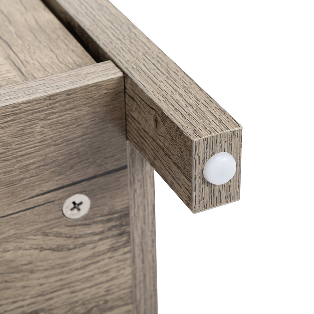 Kadyn Farmhouse Nightstand with Power Outlets, Usb Ports, End Table with Cabinet, Storage Shelf, Side Table for Bedrooms, Living Rooms, Retro Gray Kadyn Farmhouse Nightstand with Power Outlets, Usb Ports, End Table with Cabinet, Storage Shelf, Side Table for Bedrooms, Living Rooms, Retro Gray