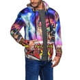 thumbnail image 6 of Anime Yu-Gi-Oh! Zexal Sweatshirt For Mens Fashion Hoodies Zipper Coat Jacket With Pockets Athletic Daily Hoody Hooded, 6 of 6