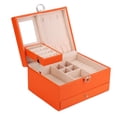 thumbnail image 2 of Caja de Almacenamiento de Joyas ANGGREK Impermeable de Gran capacidad de Cuero PU, 2 of 8