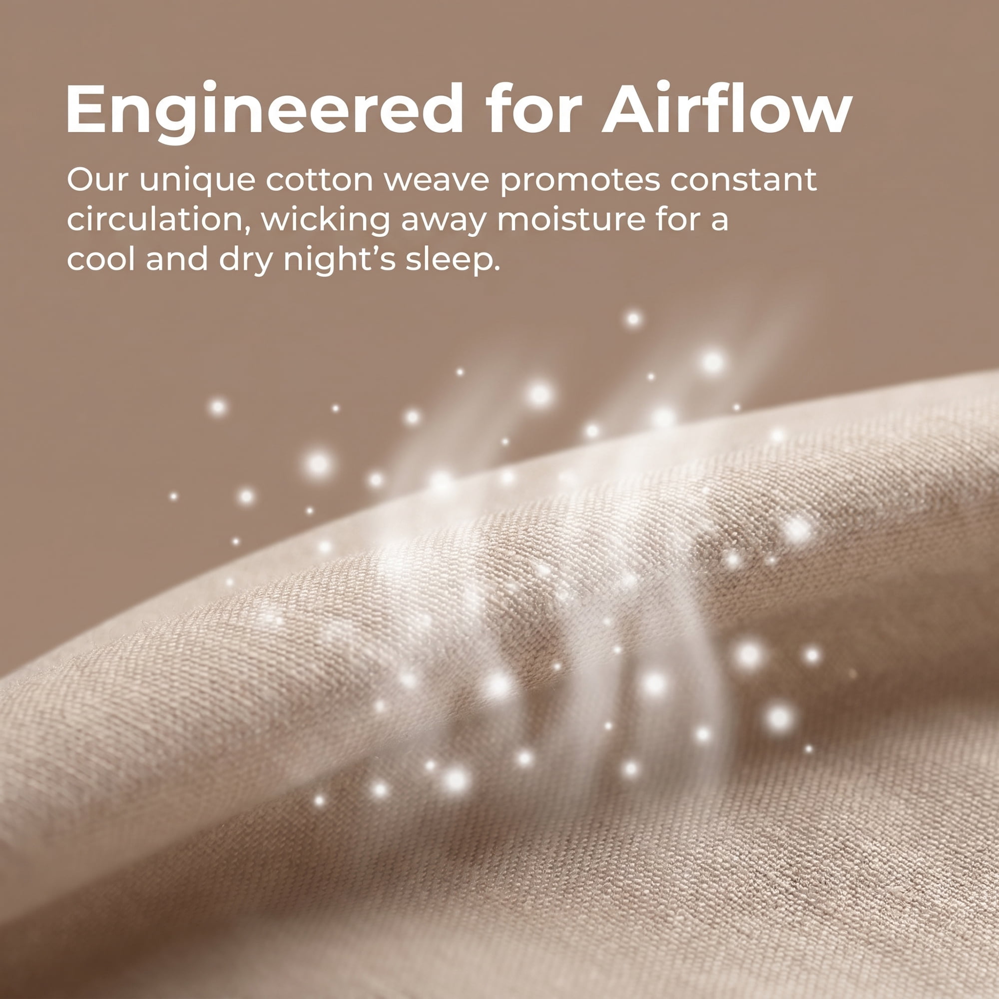 Unique Bargains Standard-size Zippered Pillow Protector Waterproof Polyester Beige