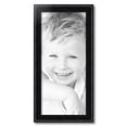 thumbnail image 2 of ArtToFrames 12" x 27" Matte Black with Beads Picture Frame, 12x27 inch Black Wood Poster Frame (WOM-4065), 2 of 8