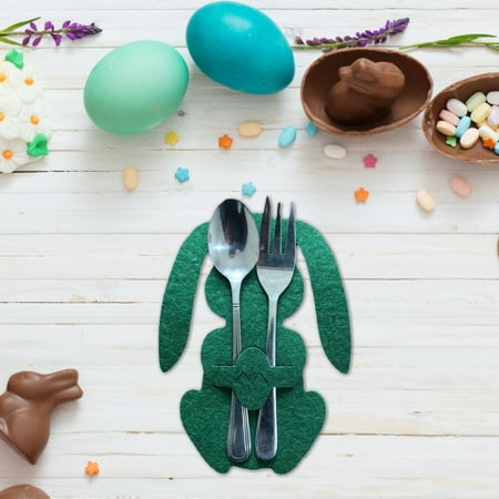 

Kitchen Gadgets Easter Bunny Knife And Fork Bag Rabbit Cutlery Set 4 Pieces For A Set Of Five Colors New Kitchen Accessories Kitchen Organization