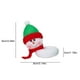 thumbnail image 3 of Mesa Navideña Cubierta Barba Larga Papá Noel para Copa Vino (muñeco Nieve), 3 of 3