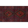 thumbnail image 1 of Ahgly Company Indoor Rectangle Traditional Burgundy Brown Persian Area Rugs, 7' x 10', 1 of 6