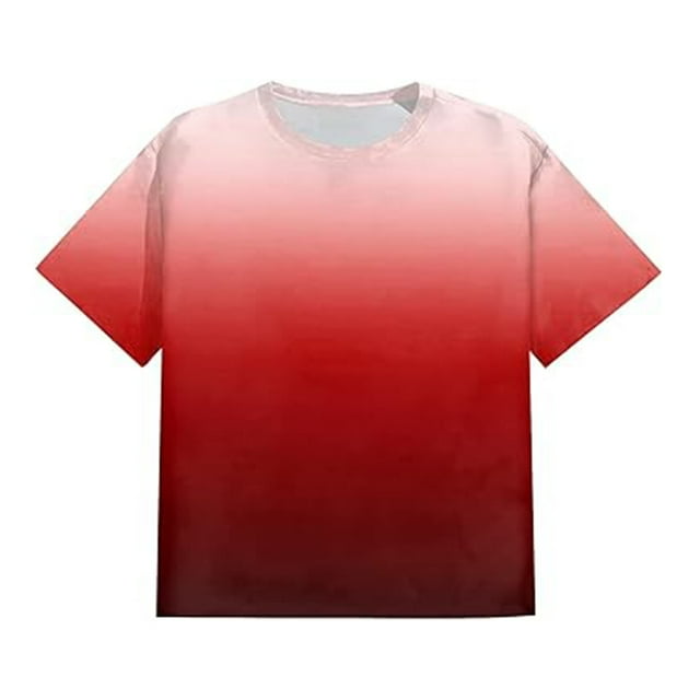 Playeras Básicas Para Hombre, Camiseta De Verano De Cuello Redondo Y Manga Corta Para Uso Doméstico Y Deportivo