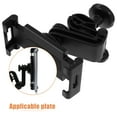 thumbnail image 3 of WASHWEPE 1pc Adjustable Car Tablet Holder For Headrest For Tablets Durable Construction For Car Black, 3 of 8