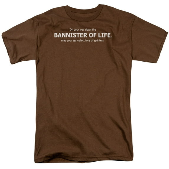 - Banister Of Life - Short Sleeve Shirt - Small