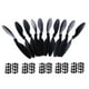 thumbnail image 1 of 5 Pares de Hélices Prop Helicópteros 1045 10x4.5 Cw / Ccw Quadcopter Accessoires -, 1 of 8