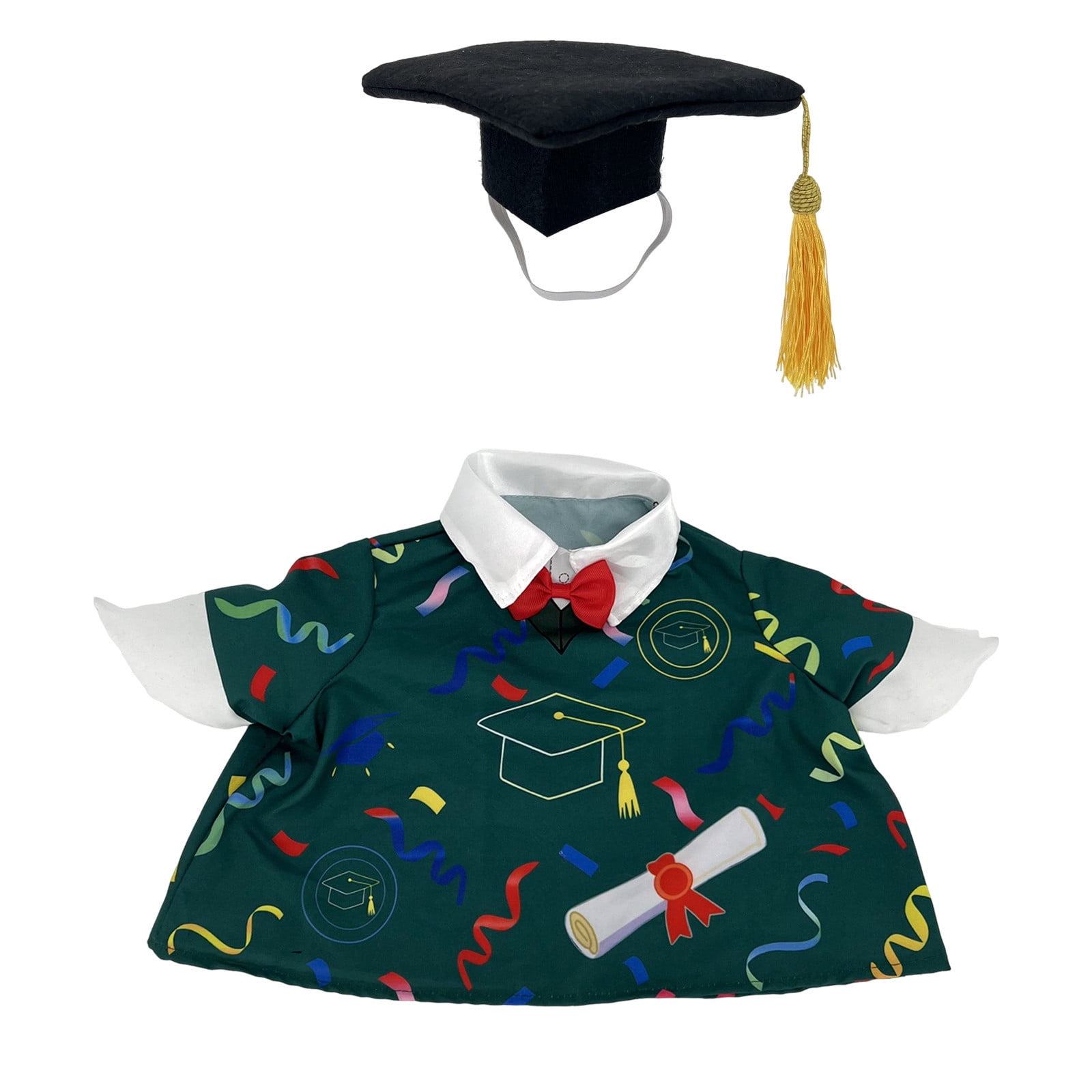 2026 Graduation Gown and Cap Costumes Set for 23in Giantes Gooses, Perfect for Graduation Gooses Outfit and Outdoor Decoration