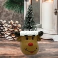 thumbnail image 3 of PatungKu Santa Snowman Antler Planter Decoration Pots for Seasonal Decorations, 3 of 10
