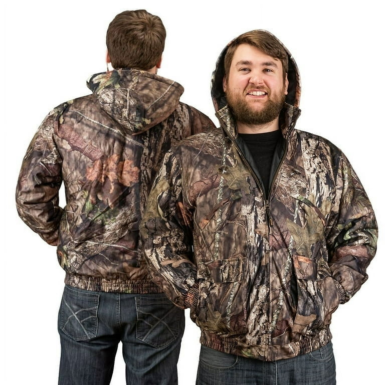 Trail Crest 3X Men s Hunting Camouflage Insulated Waterproof Jacket Mossy Oak Walmart