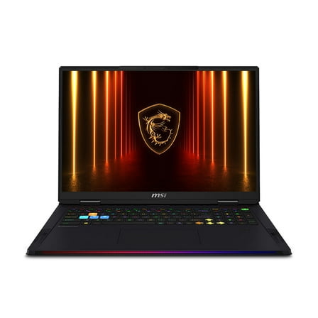 MSI - 18" GeForce RTX 5090 Laptop GPU - Intel Core Ultra 9 285HX - 64GB DDR5 6400MHz Memory - 2 TB SSD - Windows 11 Pro - Gaming Laptop - 120 Hz Mini LED (Raider 18 HX AI A2XWJG-069US )