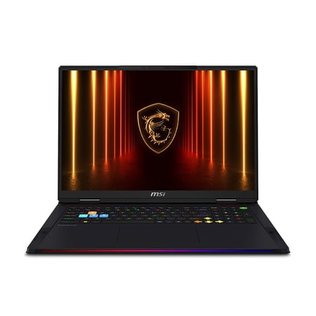 MSI - 18" GeForce RTX 5090 Laptop GPU - Intel Core Ultra 9 285HX - 64GB DDR5 6400MHz Memory - 2 TB SSD - Windows 11 Pro - Gaming Laptop - 120 Hz Mini LED (Raider 18 HX AI A2XWJG-069US )