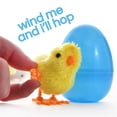 thumbnail image 3 of Easter Chain Rabbit Wind Up Toy Opening Surprise Egg 8PCS Plastic Egg Cartridge Toy, 3 of 6