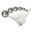 thumbnail image 1 of Yeacher 6PCS Measuring Spoons Set with Measuring Ruler for Dry and Liquid Ingredients Cooking Baking Utensils Stainless Steel Cookware Set Kitchen Gadgets, 1 of 8