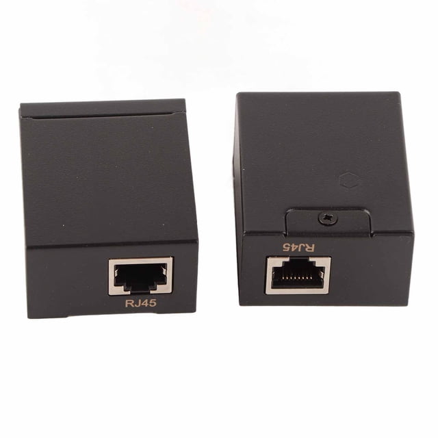 VGA Extender RJ45 Extender CAT-5 / 6 Ethernet Cable Video Receiver Transmitter, Support All Kinds of Computer System, Transmitting Distance Is Up to 60m
