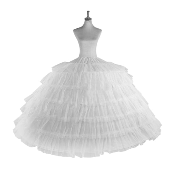 Breathable Tulle Wedding Dress Hoop Underskirt Stable Structure Effortless Storage Pettiskirt for Bridal Wedding Gown